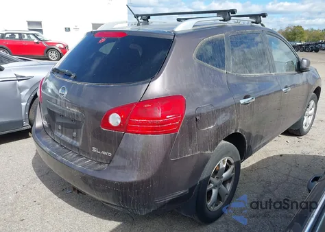 2010 Nissan Rogue Sl из США, поврежденный, VIN JN8AS5MV8AW123114
